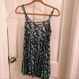 Forever 21 Blue Floral Dress